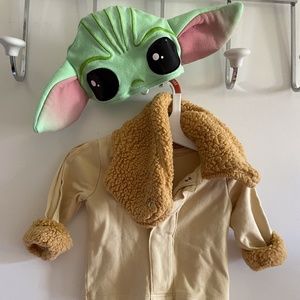 DisneyBaby Baby Yoda Outfit with Hat